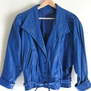 Pelle-Cuir-Blue-Leather-Jacket