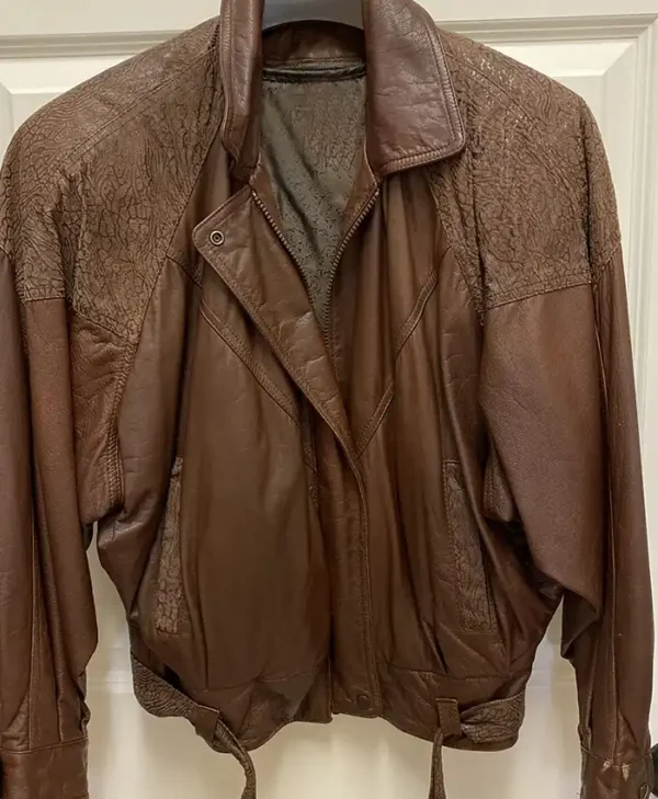 Pelle Cuir Leather Brown Jacket