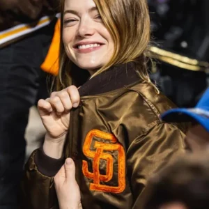 San-Diego-Padres-Emma-Stone-Varsity-Jacket