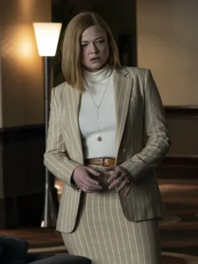 Succession S04 Shiv Roy Blazer Coat Front