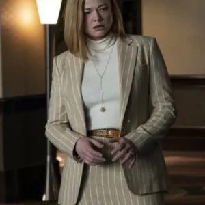 Succession S04 Shiv Roy Blazer Coat Front