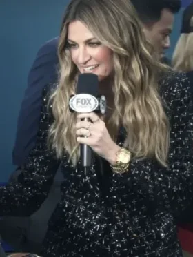 Super Bowl Erin Andrews Black Suit For Sale