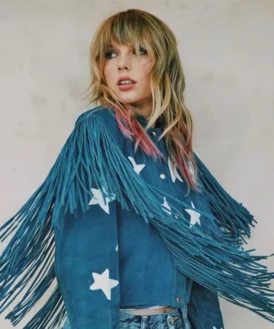 Taylor Swift Lover Blue Jean Jacket