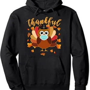 Thanksgiving Masks Hoodies Black