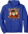 ThanksgivingMasks Hoodies Royal Blue