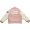 Unisex Tyler The Creator Pink Varsity Jacket