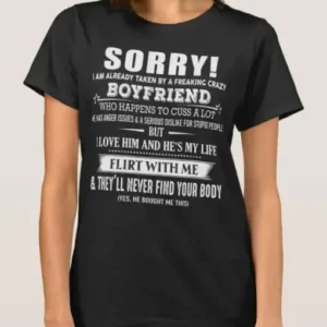 Valentines Day I Have a Boyfriend Shirt