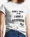 Valentines Day I Have a Boyfriend Shirt For Womens