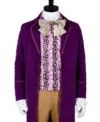 Willy Wonka 1971 Purple Coat Front