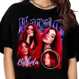 Womens Karol G Bichota Multicolor Shirt On Sale