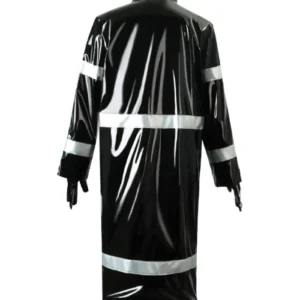 Wybie Coraline Costume PU Leather Jacket Back