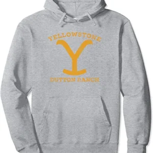 Yellowstone Dutto Ranch Unisex Pullover Hoodie White