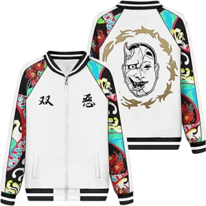 angry tokyo revengers jacket White