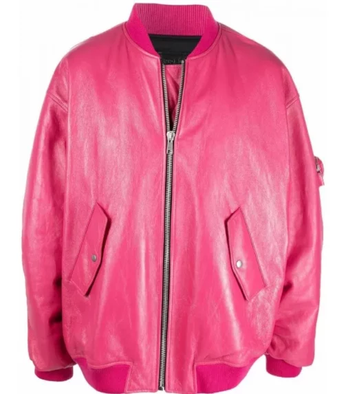 drake pink jacket front