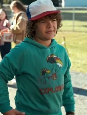 explorer hoodie stranger things