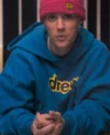 justin bieber blue hoodie style 2