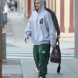 justin bieber grey hoodie 2