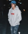 justin bieber grey hoodie 5