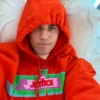 orange justice hoodie justin bieber