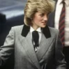 princess diana blazer gray style
