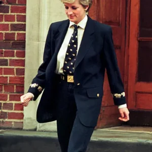 princess diana suit black