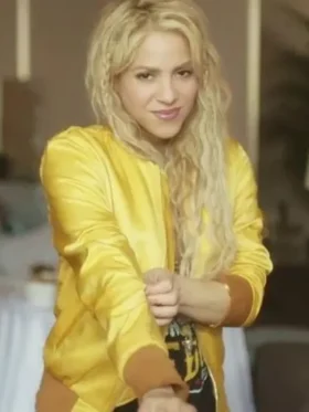 shakira yellow jacket