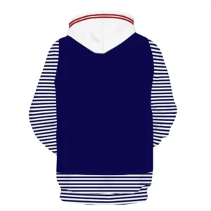 stranger things scoops ahoy Robin hoodie back