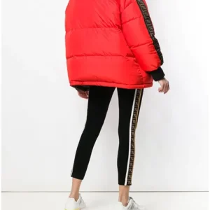 Ariana-Grande-Songwriter-Reversible-Brown-Puffer-Jacket-Back