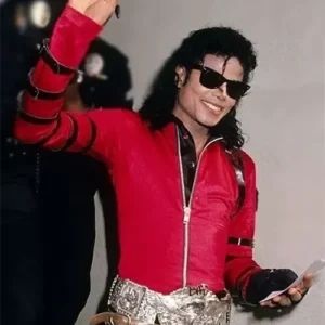 Bad World Tour Red 1987 Michael Jackson Jacket