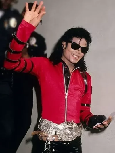 Bad World Tour Red 1987 Michael Jackson Jacket