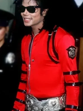 Bad World Tour Red 1987 Michael Jackson Jacket Overveiw