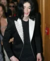 Black and White Studded Blazer Of Michael Jackson Payday Overview