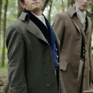 Bridgerton Lord Anthony Green Trench Coat