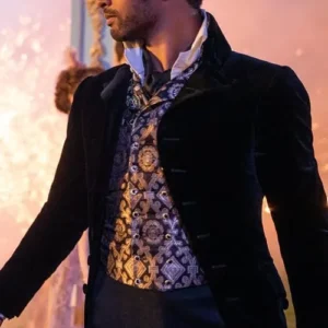 Bridgerton Simon Basset Black Long Tailcoat