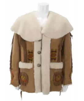 Burt Reynolds Brown Wool Collar Jacket