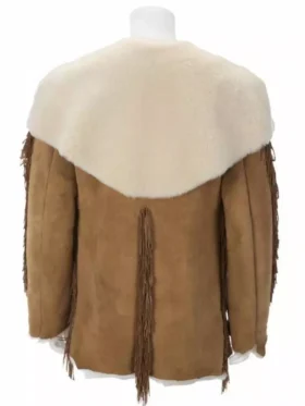 Burt Reynolds Brown Wool Collar Jackets