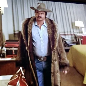 Burt Reynolds Fur Brown Coat