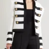 Camille Military Emily In Paris S02 White Jacket