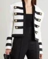 Camille Military Emily In Paris S02 White Jacket