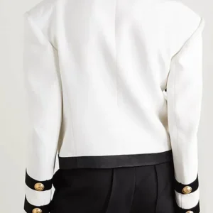 Camille Military Emily In Paris White Jacket