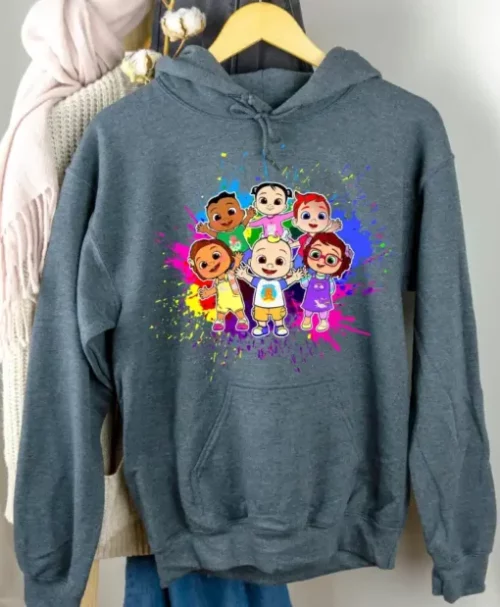Cocomelon Multi Style Hoodie Style 3