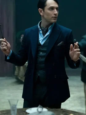 Colin Woodell The Continental From the World of John Wick 2023 Blue Blazer