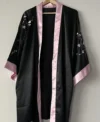 Colson-Baker-Silk-Fabric-Robe-Coat-Front