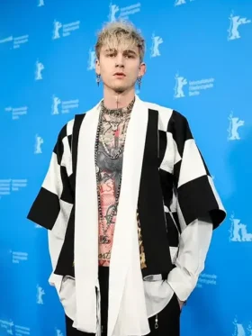 Colson Baker Taurus Premiere Berlin Cotton Coat