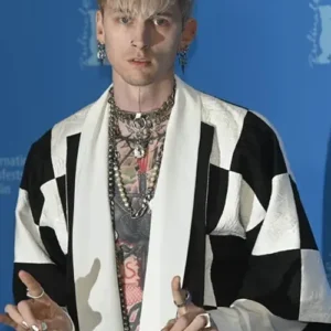 Colson Baker Taurus Premiere Berlin Cotton Coat Overveiw