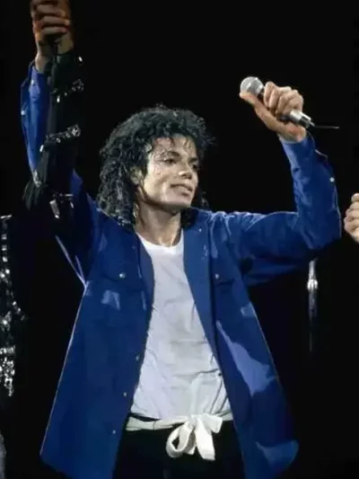 Concert Bad World Tour Michael Jackson’s Blue Jacket