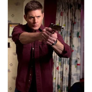 Dean Winchester Red Cotton Shirt