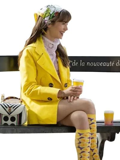 Emily Cooper Emily in Paris S03 Yellow Coat