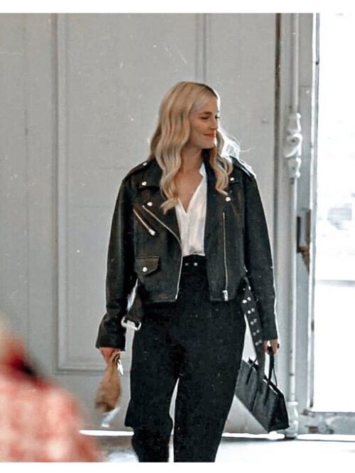 Emily In Paris Camille Black Jacket