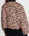 Emily In Paris S03 Lily Collins Lady Leopard Bomber Jackets
